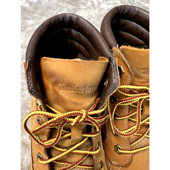 Timberland Dausette Nubuck Wheat Brown Sneaker Boots Leather Womens Size 9 - Picture 10 of 11